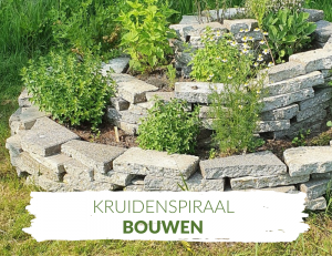 kruidenspiraal bouwen tuincursus giftcard Tuinschool Online