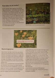 bespreking natuurlijk beplanten